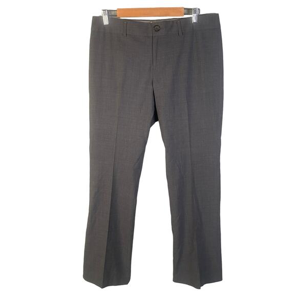 Banana Republic Pants - Banana Republic Gray Logan Fit Dress Pants Career Business Formal Trousers Sz 10